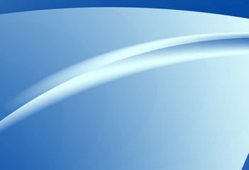 Light blue modern abstract fractal art. Soft background illustration. Arc and gradients. Creative graphic template. Professional business style. For designs, layouts, projects, advertising, magazines