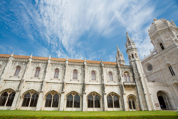 Fototapeta premium Jeronimos Monastery, Lisbon, Portugal