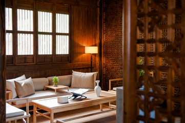 Contemporary Chinese style sofa couch