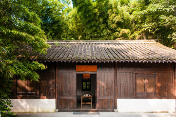 Fototapeta na wymiar Old Chinese style country house