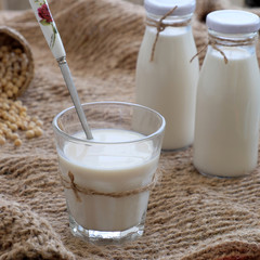 healthy drink, soy milk