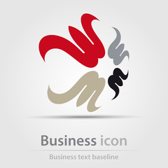 Obraz premium Originally created business icon