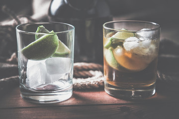 rum tequila, strong drinks vintage photo