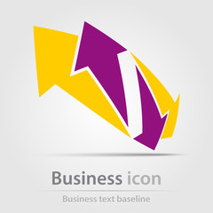 Originally created business icon