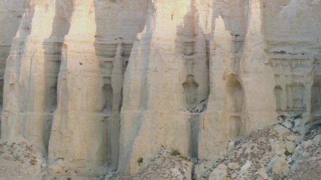 beautiful patterns on the rocks in the gorges of Kazakhstan