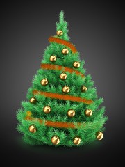 3d Christmas tree