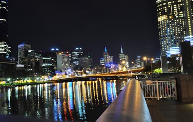 Fototapeta premium Melbourne across Yarra River
