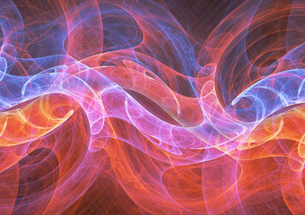 Hot fire and cold ice plasma flow