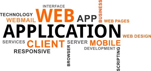 word cloud - web application