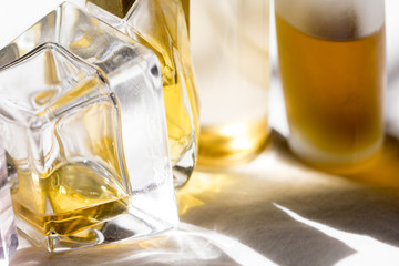 lights colors and aura with perfumes