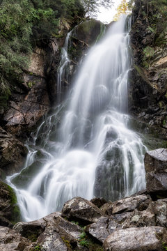 Rohacsky waterfall in West tatras, Slovakia