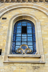 Eglise Notre-Dame-des-Champs (1876) at boulevard du Montparnasse. Paris, France.