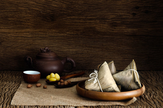 Ba-Jang, Chinese Sticky Rice Dumpling, Zongzi