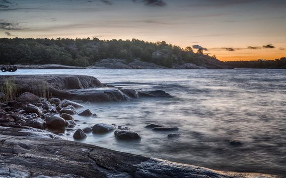 A long exposure of the coast in Finland archipelago.