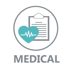 Medical healthcare service icon vector illustration graphic design