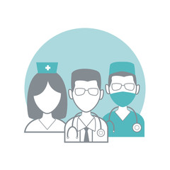 Obraz na płótnie Canvas Medical healthcare service icon vector illustration graphic design