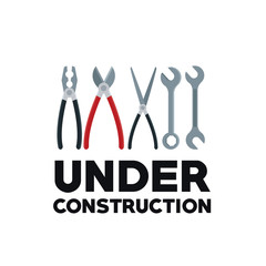 Under construction design icon vector illustration graphic design