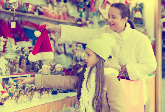 shopping at the Christmas market