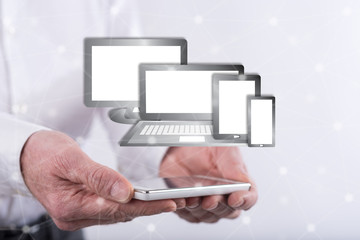 Concept of technology devices