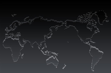 世界地図／地球