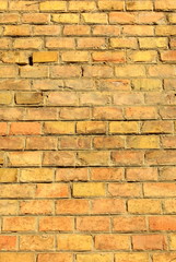 Old brick wall background, vertical