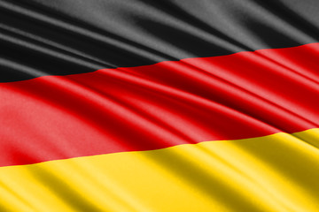 waving flag germany