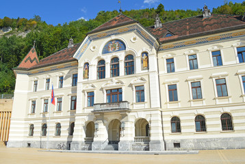 Fototapeta na wymiar Vaduz, Liechtenstein