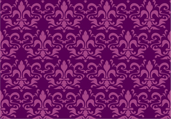 seamless royal lily background