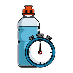 chronometer timer with bottle