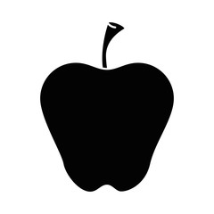apple fruit isolated icon