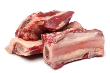 Raw beef ribs