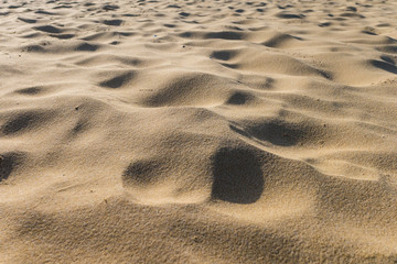 Close-up sand of beach