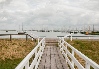 Fototapeta na wymiar Views of the fishing pier