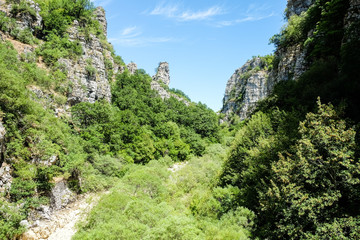 Epirus Gebirge in Griechenland