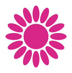 Flower vector icon