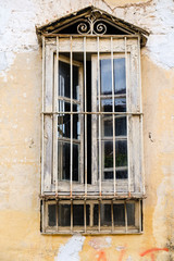 Fototapeta na wymiar Fenster in Griechenland