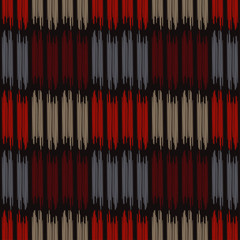 Ethnic boho seamless pattern. Scribble texture. Retro motif. Textile rapport.