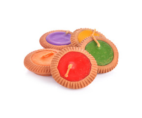 candle isolated on white background