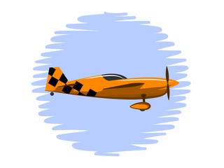 simple symbol sports plane aero taxi  flies 