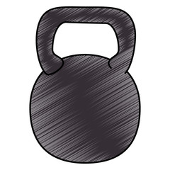weight lifting isolated icon
