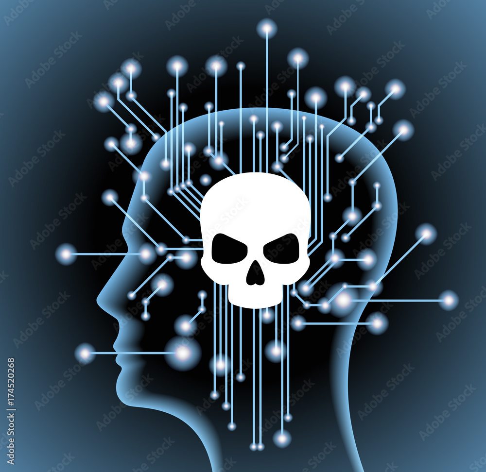 Poster cybersecurity future technology. cybersecurity concept background. motion move blur. abstract networ
