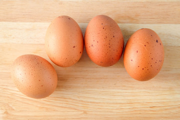 Chicken eggs are a popular food worldwide.