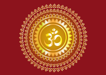 Hindu mantra writing 