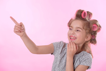  pointing with finger