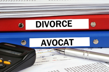 Dossiers divorce et avocat