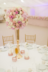Wedding table decoration