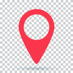 pin map navigation localization icon image - obrazy, fototapety, plakaty