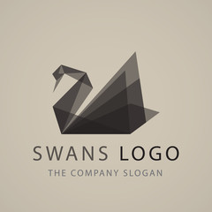 Fototapeta premium swan_logo_sign_emblem-20