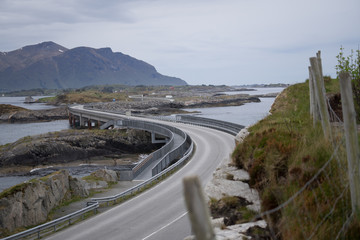 Obraz premium Atlantic Ocean Road