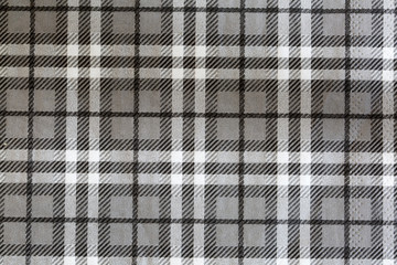 Black and White Background ,Vintage Tartan